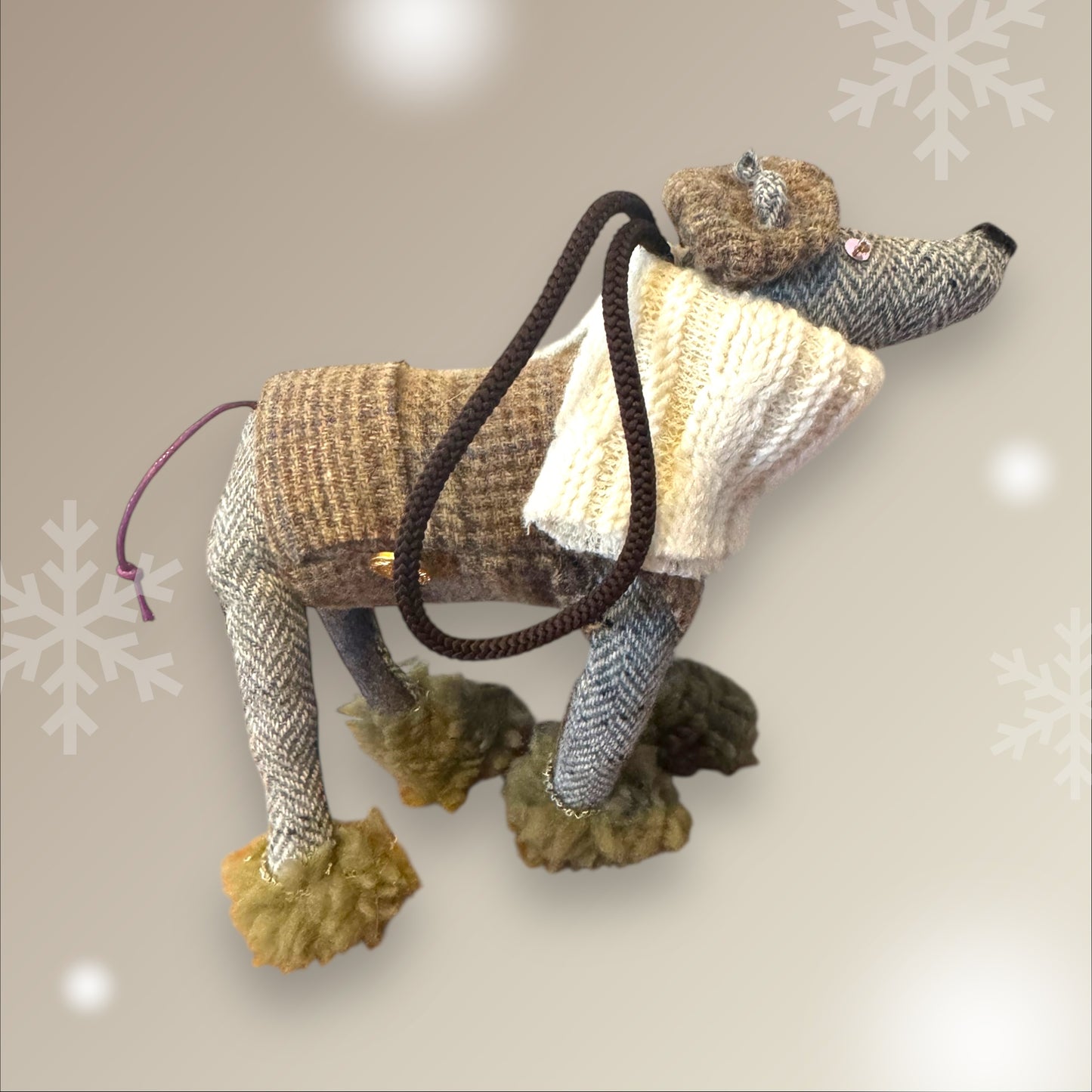 Vintage Teddy  Iggy - Mr Beret