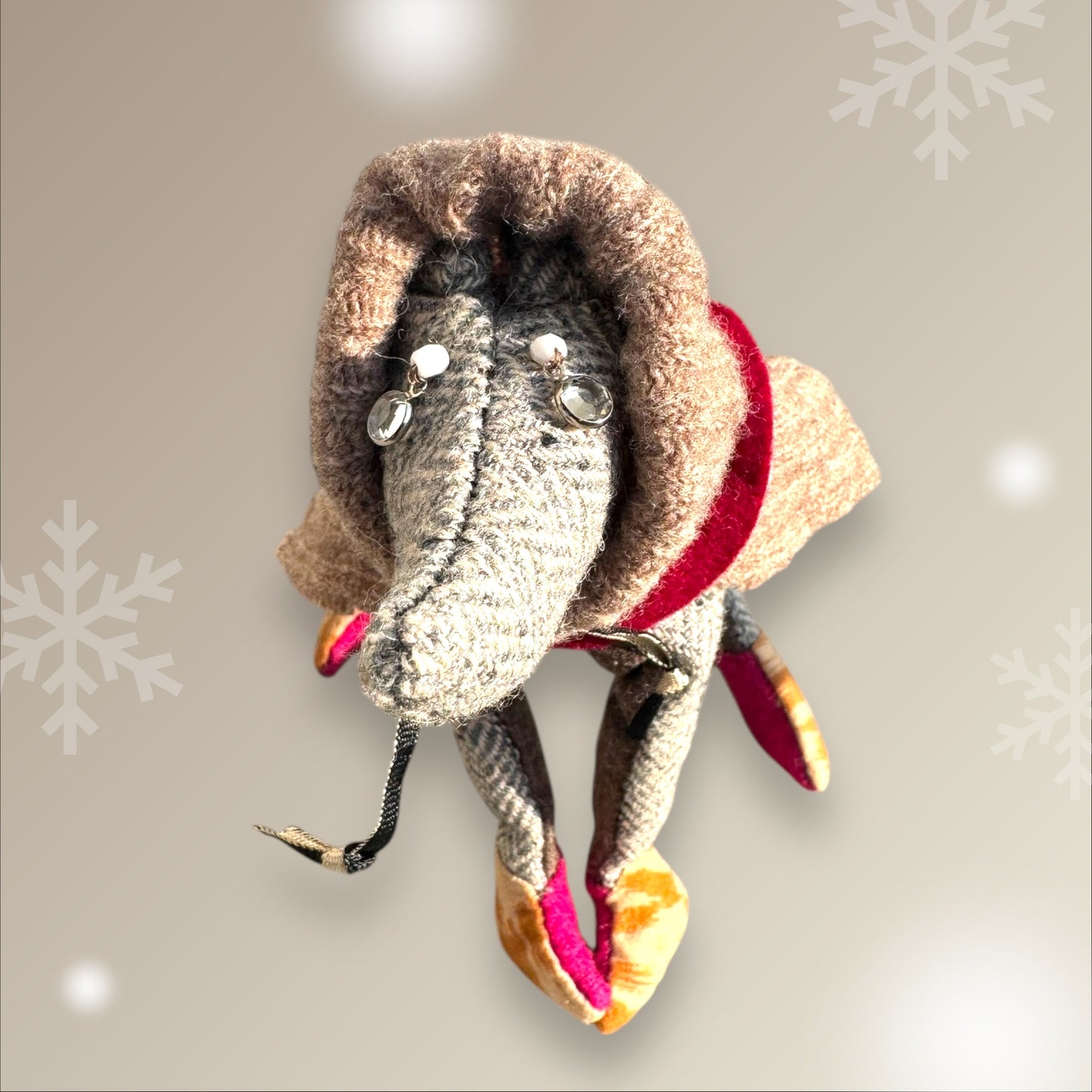 Vintage Teddy  Iggy - Mrs Sparkle