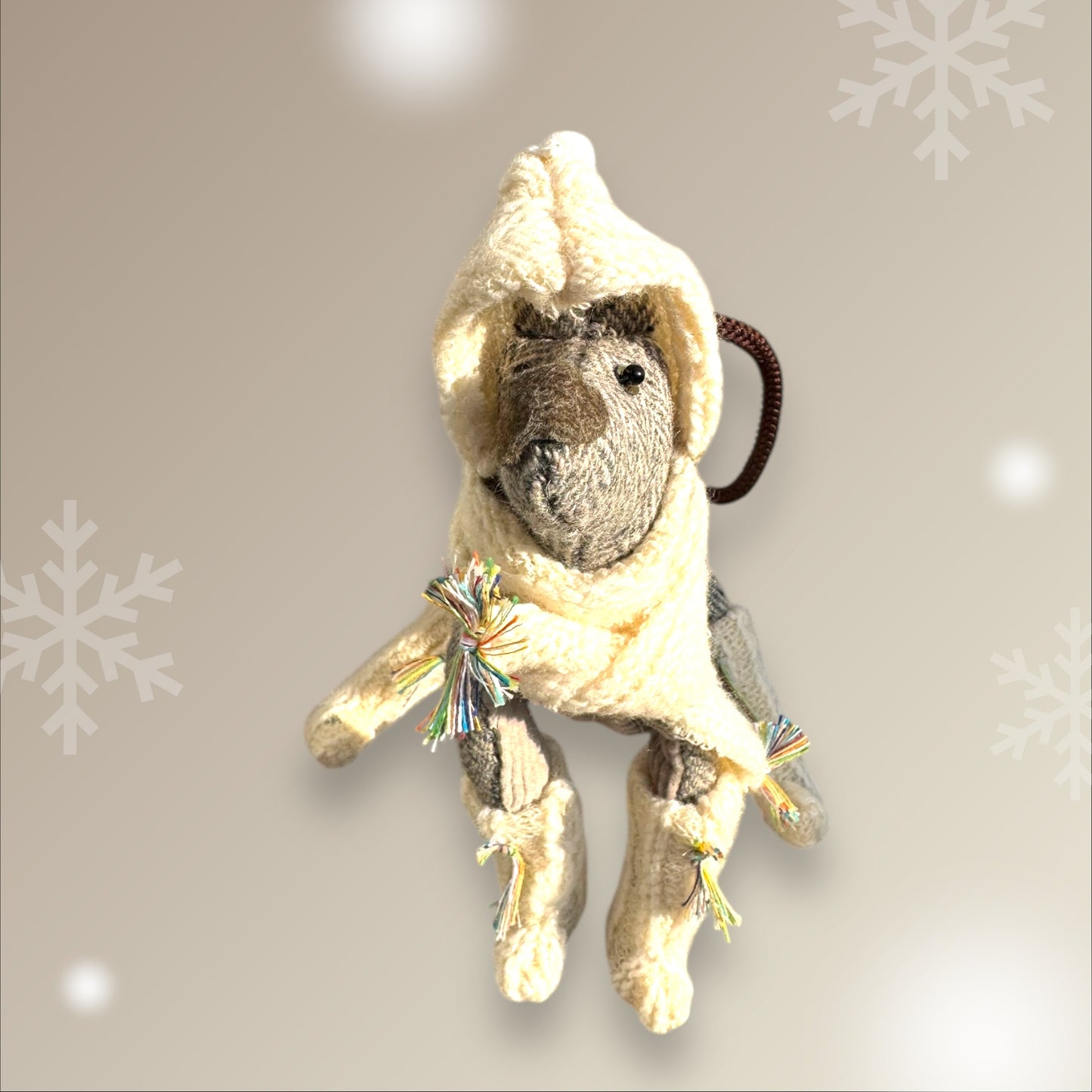 Vintage Teddy  Iggy - Mr White