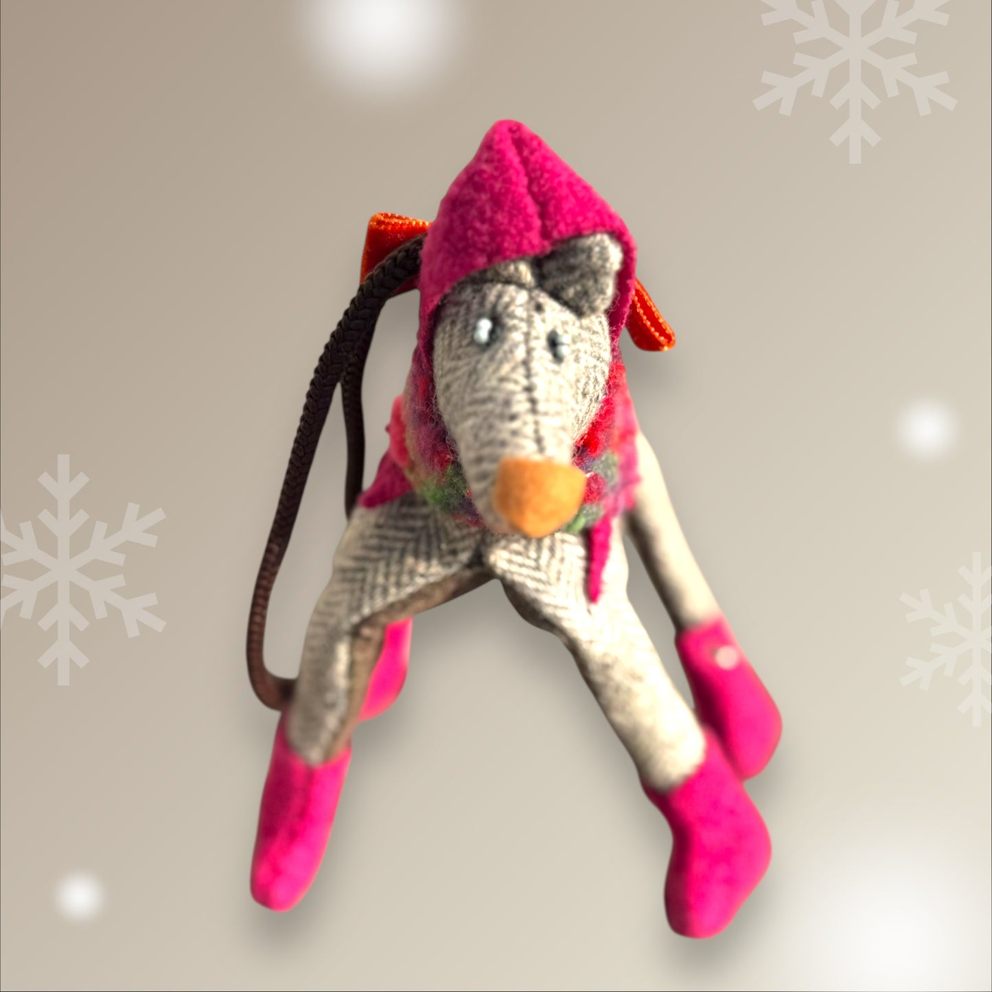 Vintage Teddy  Iggy - Miss Fusia